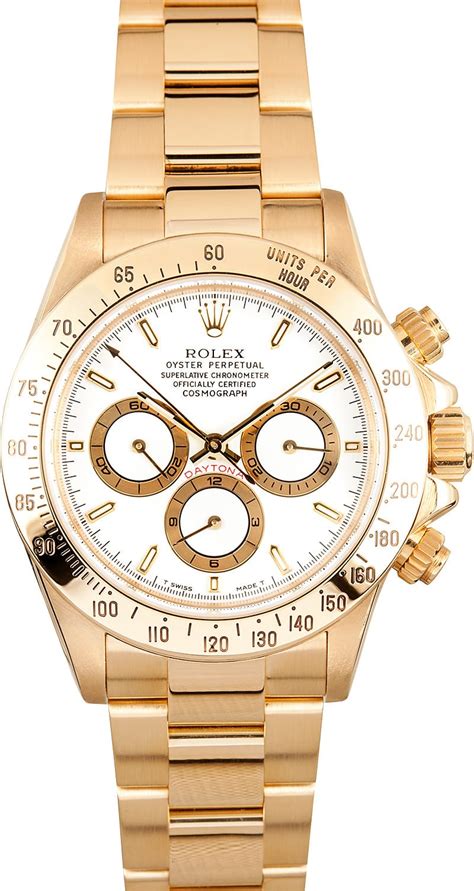 rolex 18k yellow gold price|rolex daytona 18k white gold.